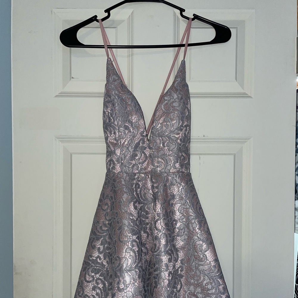 Chrome pink dress